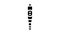 pregnancy test glyph icon animation