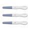 Pregnancy Tests Set. Positive and Negative Result. Vector