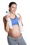 Pregnant Fitness Woman