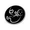 Pregnant love baby icon. Element of maternity for mobile concept and web apps icon. Glyph, flat icon for website design and