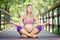 Pregnant practices yoga outdoors. Prenatal Yoga and Fitness