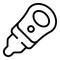 Pregnant tool test icon outline vector. Negative kit