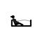 pregnant woman, bath icon. Element of pregnant icon for mobile concept and web apps. Pictogram pregnant woman, bath icon can be us