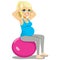 Pregnant Woman Exercise