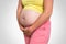 Pregnant woman with frequent urination problem