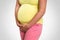 Pregnant woman with frequent urination problem