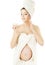 Pregnant woman spa, health skin care and beauty of pregnancy.