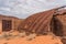 Prehistoric Bushman engravings, rock painting at Twyfelfontein, Namibia - Lion Plate and other animals and symbols