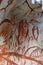Prehistoric petroglyph rock paintings in Misool