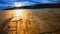 Prehistoric Petroglyphs In The Sunset Light