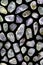 Prehnite rare jewel stones texture on black background