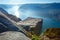 Preikestolen massive cliff top (Norway)