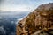 Preikestolen or Prekestolen or Pulpit Rock is a famous tourist attraction near Stavanger, Norway. Morning sun