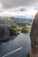 Preikestolen viewpoint in Norway