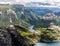 Preikestolen viewpoint in Norway