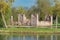 Preili Manor Complex with one of the most fabulous city parks in Preili, Latgale, Latvia