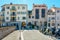 Premises built in old and new architecture along the promenade Amiral de Grasse in Antibes