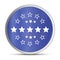 Premium badge icon prime blue round button vector illustration design silver frame push button