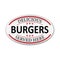 Premium Beef Burgers Vintage Web Paper Label