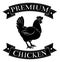 Premium chicken label