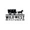 Premium classic Texas horse antique carriage western movie logo icon design