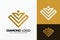 Premium Diamond Jewellery Logo Vector Design. Abstract emblem, designs concept, logos, logotype element for template