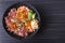 Premium fresh raw seafood mixed rice bowl & x28;Kaisen-don/ Japanese