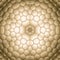 Premium Gold Shiny Abstract Hexagon Surfaces