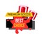 Premium Goods and Best Choice Blot Banner Ribbon