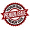 Premium grade label or sticker