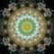 Premium Light Code Mandala Technology Pattern Tile Pavement Green Blue Black