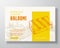 Premium Local Haloumi Food Label Template. Abstract Vector Packaging Design Layout. Modern Typography Banner with Hand