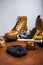 Premium Male Brogue Tanned Boots