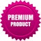 Premium product seal stamp pink