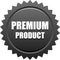 Premium product seal stamp red