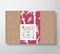 Premium Quality Goatling Fillets Craft Cardboard Box. Abstract Vector Meat Paper Container with Label Cover. Packaging