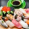 Premium quality sushi rolls served in Japanese restaurant