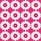 Premium seamless vector image of red and white flower pattern with detailed rose motifs in pink and pastel