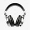 Premium Silver Headphones On White Background In 32k Uhd Style