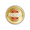 Premium Special Price Sticker Golden Badge Shopping Sale Icon Isolated