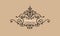 Premium Victorian monogram templates to create logos, emblems, personal monograms in a sophisticated vintage brand