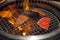 Premium Wagyu Japanese Beef on Flaming Hot Grill