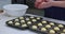 Preparation and baking of traditional cheese buns, a Brazilian snack, at home