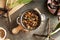 Preparation of comfrey root ointment from fresh sliced root