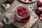 Preparation of fermented beet kvass in a jar