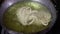 Preparation for the festival Homemade Murukku recipes. Indian snacks made during the Deepavali festival in India are fried in hot