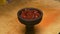 Preparation of a mixture of tobacco for Smoking hookah. tobacco preparation in the bowl of shisha. Hookah tobacco in