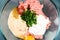 Preparing Meatballs On Kitchen Table