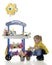 Preschooler\'s Flower Stand