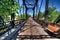 Prescott Historic Railroad trestle near the Sam Hill Warehouse.